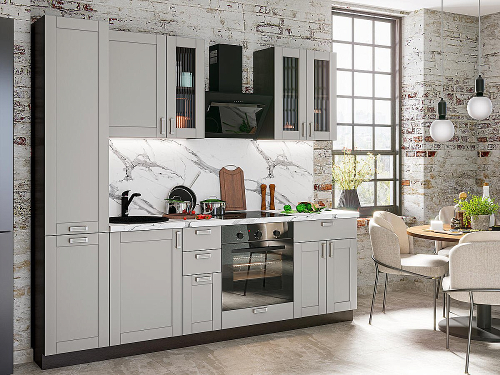 Лофт-02 graphite/grey silk