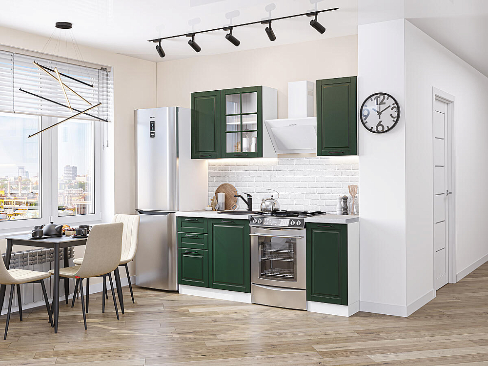 Дублин-04 Белый/special green